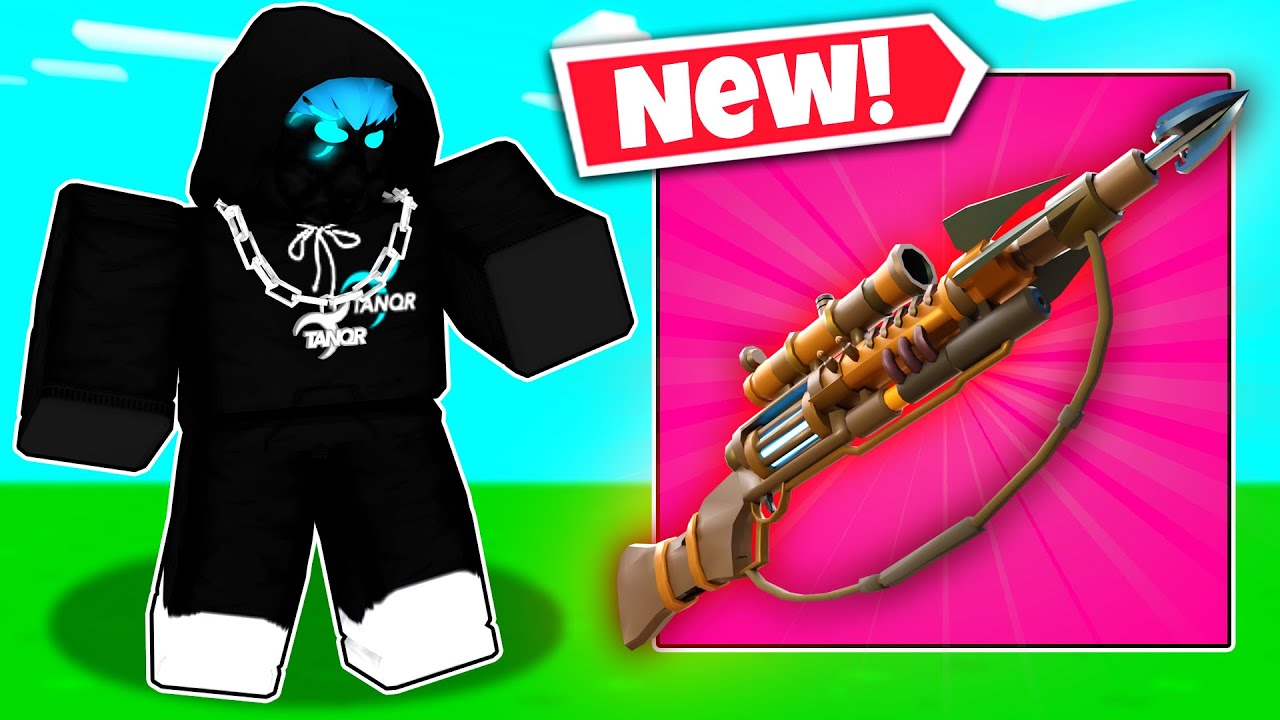 Это новое ОРУЖИЕ ОХОТНИКА ГОЛОВ - СУМАСШЕДШЕЕ! (Roblox Bedwars)