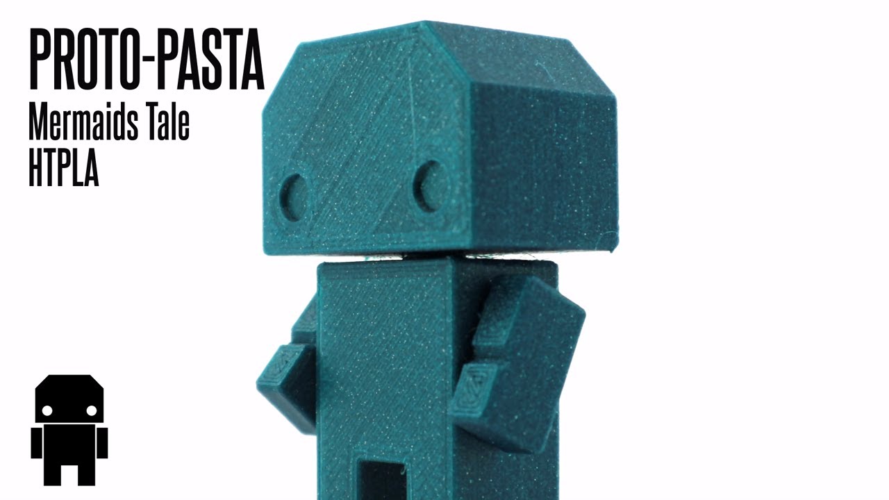 457 PROTO-PASTA Mermaids Tale HTPLA | 3D printed sample - #FilaMODE