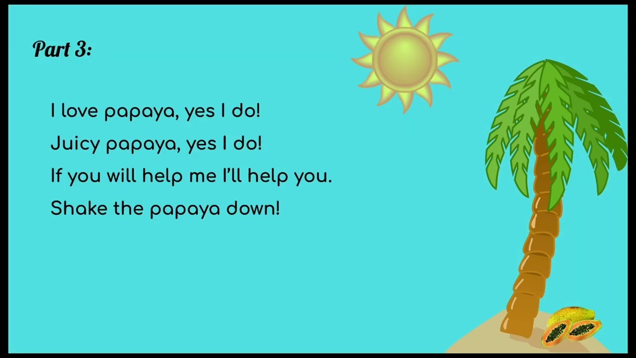 Shake the Papaya Down Practice Video