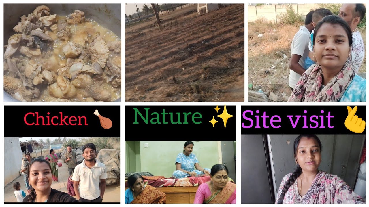 Happy women's day 🌹|chikkamma manege hogidvi ♥️ site visit 🫰|asha gowda|Nature 💕