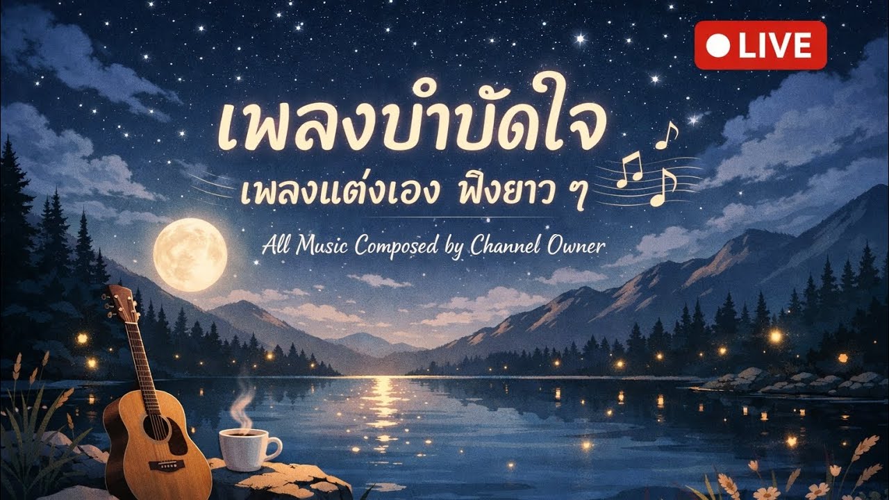 รวมเพลงฟังกันยาวยาว12บทเพลงSunoขับร้องกวีไร้พรมแดนเนื้อร้อง