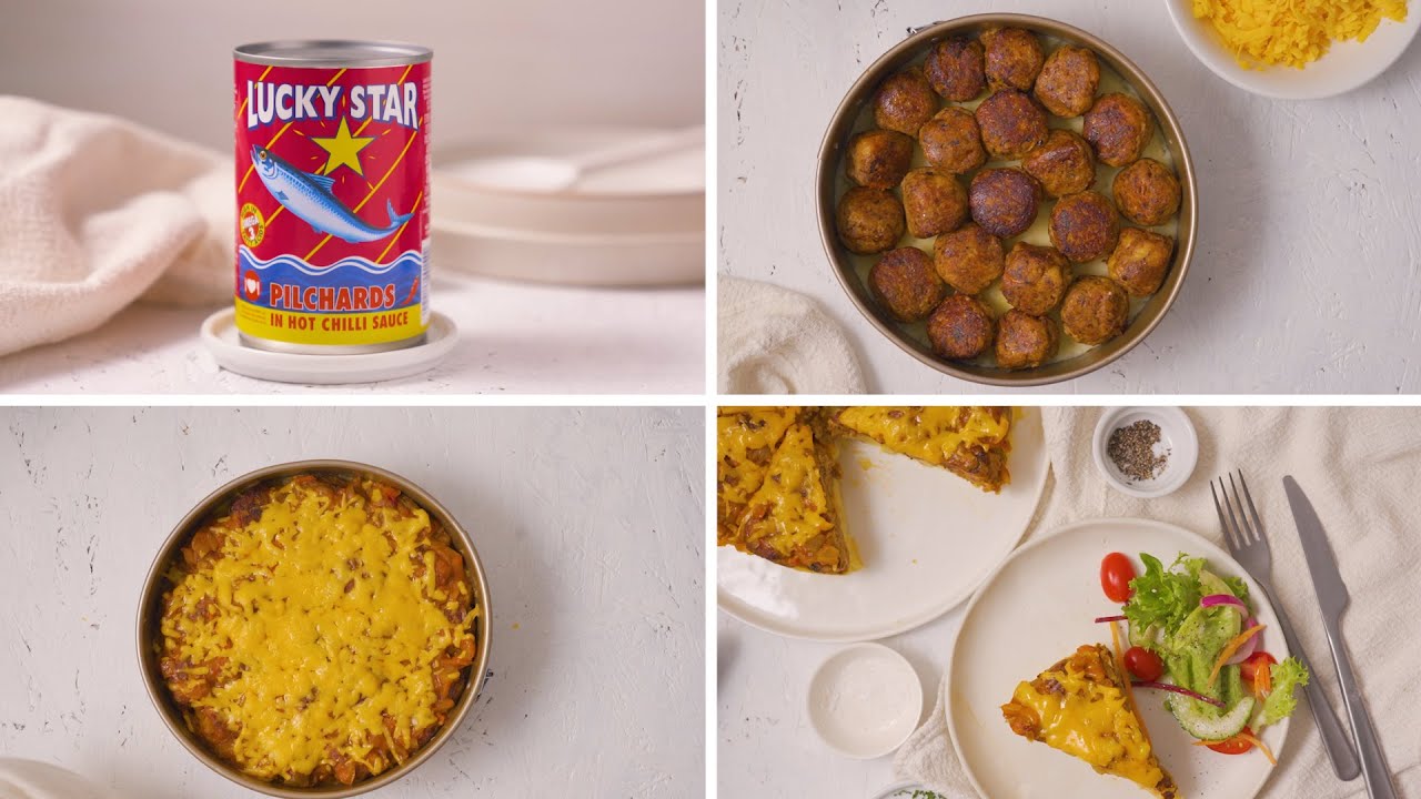 'Meatballs' and Mash Pie with a Twist