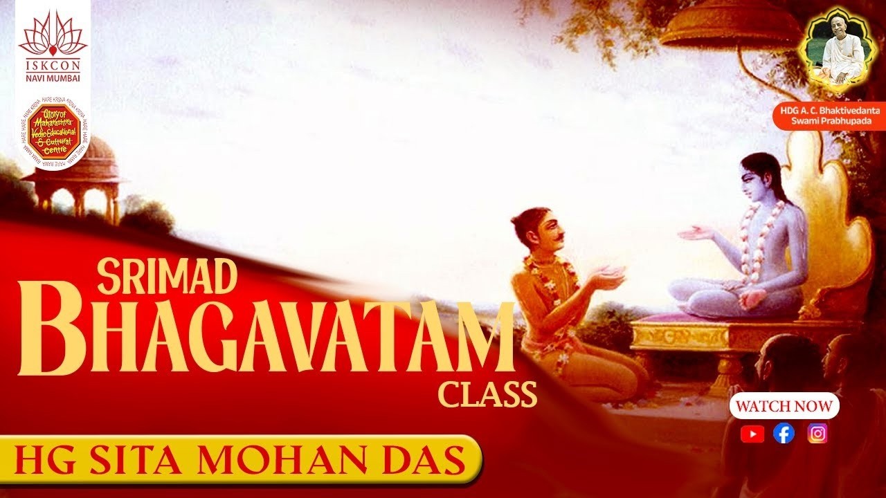 SRIMAD BHAGAVATAM CLASS || HG SITA MOHAN DAS || 18-3-2026