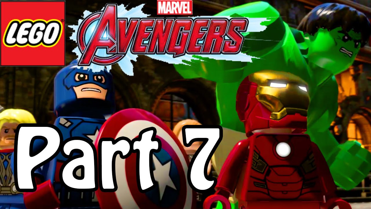 LEGO Avengers Walkthrough Part 7 - EPIC WAR!! (Gameplay PS4/XB1/Wii U 1080p HD)