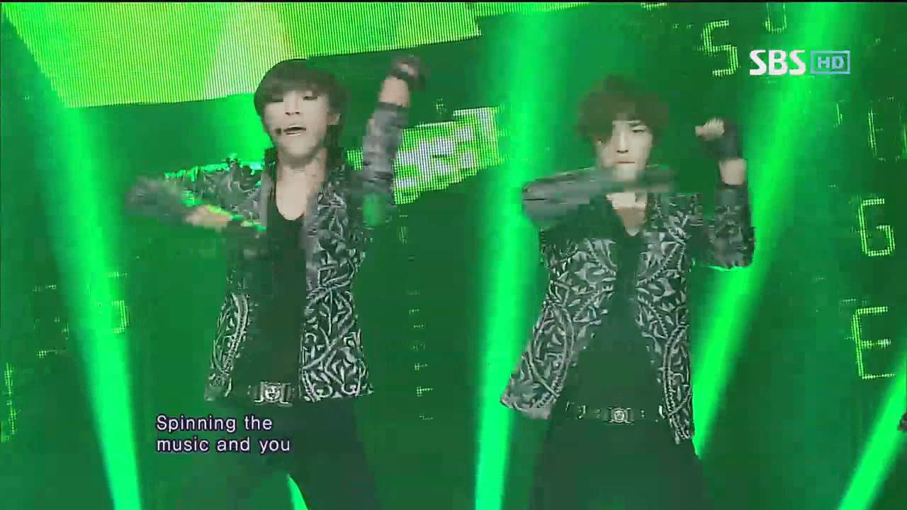 CROSS GENE [La-Di Da-Di] @SBS Inkigayo 가요 20120708