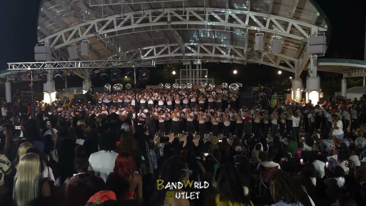 FAMU Marching 100 at the Homecoming pep rally 2024 | Watch in 4k!!!