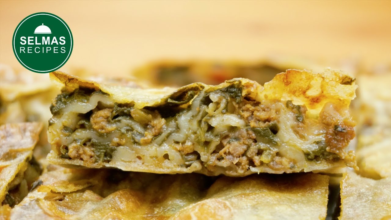 Börek mit Spinat und Hackfleisch | Spinat Strudel | Finger Food