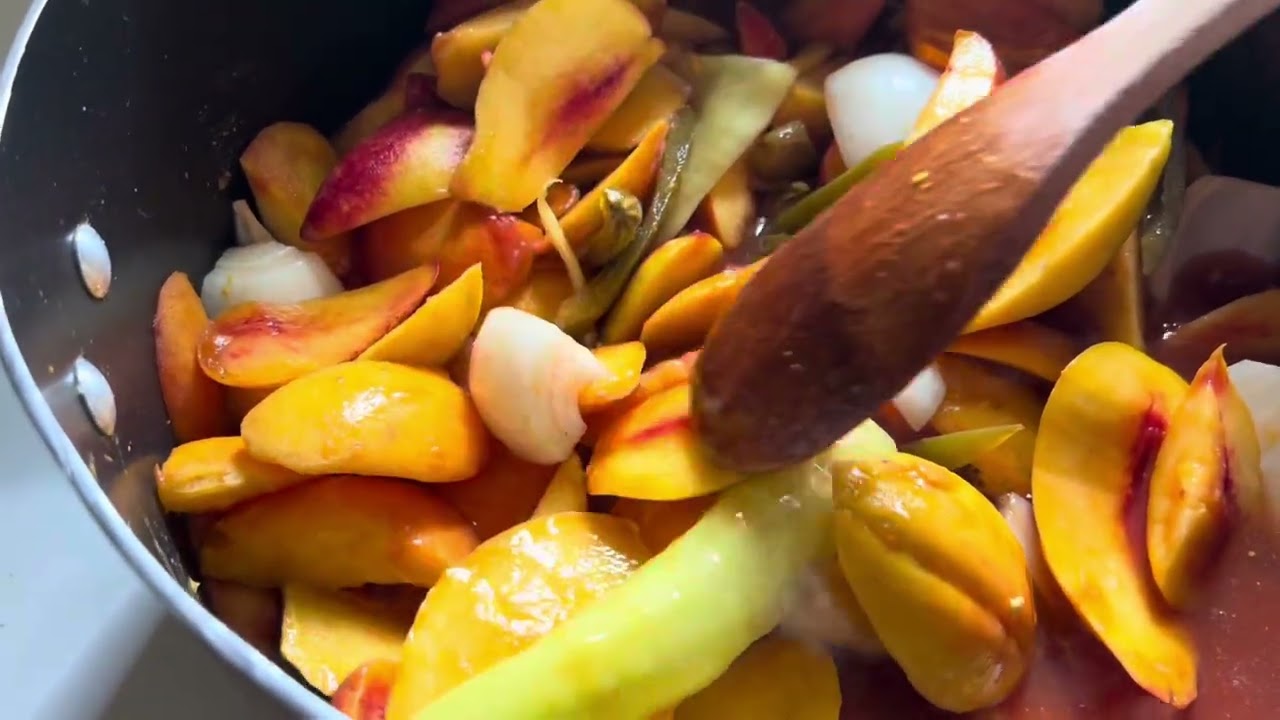 Preserving Peaches, peach jam, peach barbecue sauce, freeze dried peaches, peach peel jam 10/2025