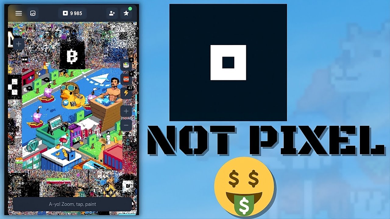 NotPixel by NotCoin Airdrop: How to Play Not Pixel Telegram Airdrop || $PX Airdrop Crypto Token!