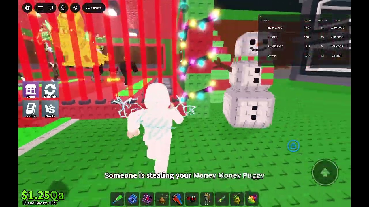 How long gold puggy will stay on a public server