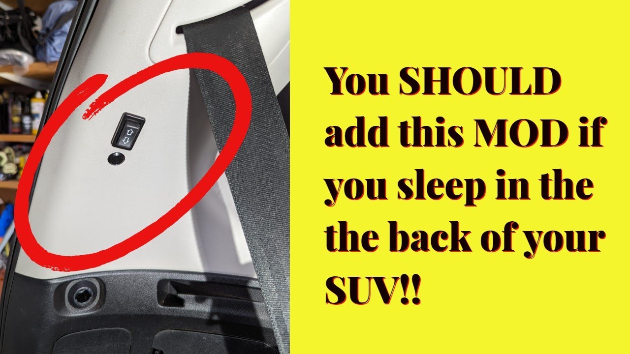 Car CAMPING (Window) Mod - 4Runner (SUV) - Step by Step Version