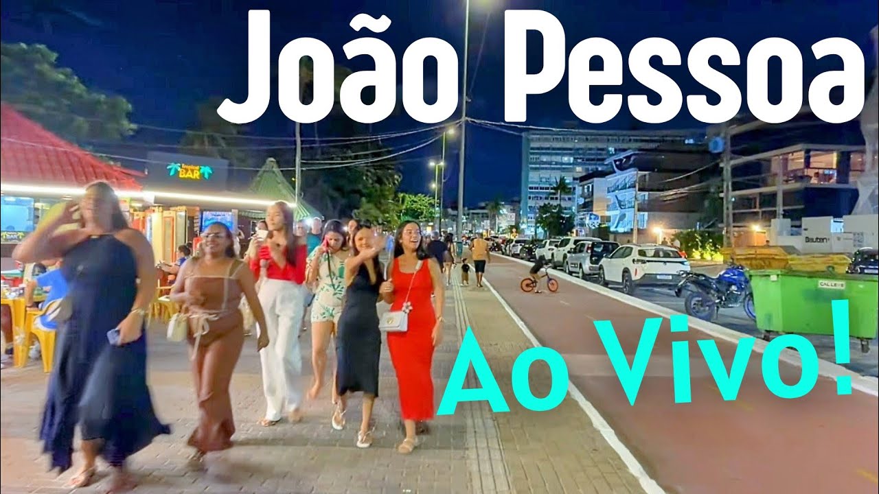 Noite de Quinta-Feira na Orla - João Pessoa Ao Vivo! - Brasil