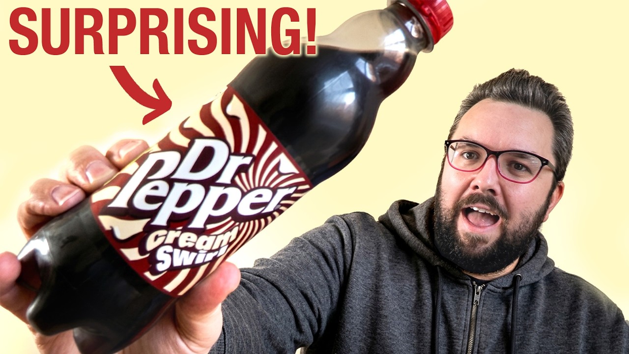 Dr Pepper Cream Swirl Review (UK FULL SUGAR)