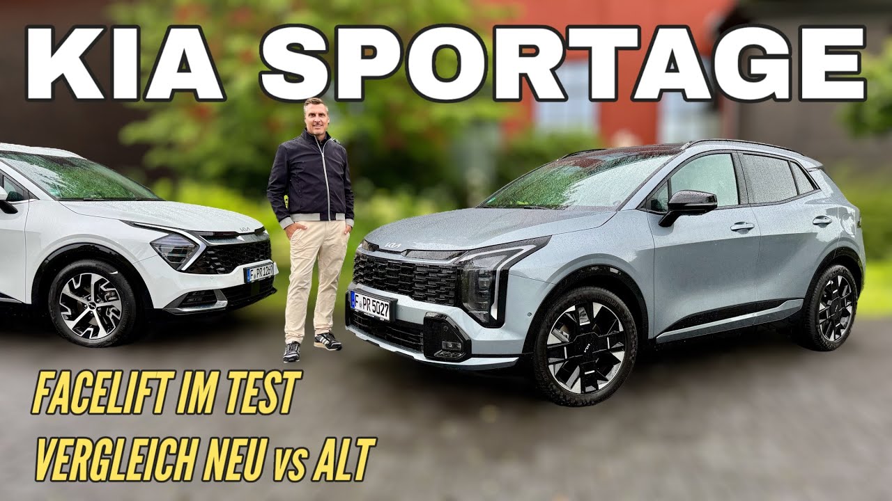KIA SPORTAGE 1.6 T-GDI AWD (180 PS): Facelift als Benziner im Test | Preis | GT-line | 2025