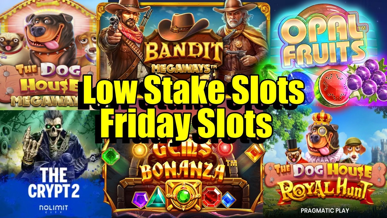 Friday Slots, Fresh Deposit.. The Crypt2, The Wild Gang Super, Sugar Rush & So Much More