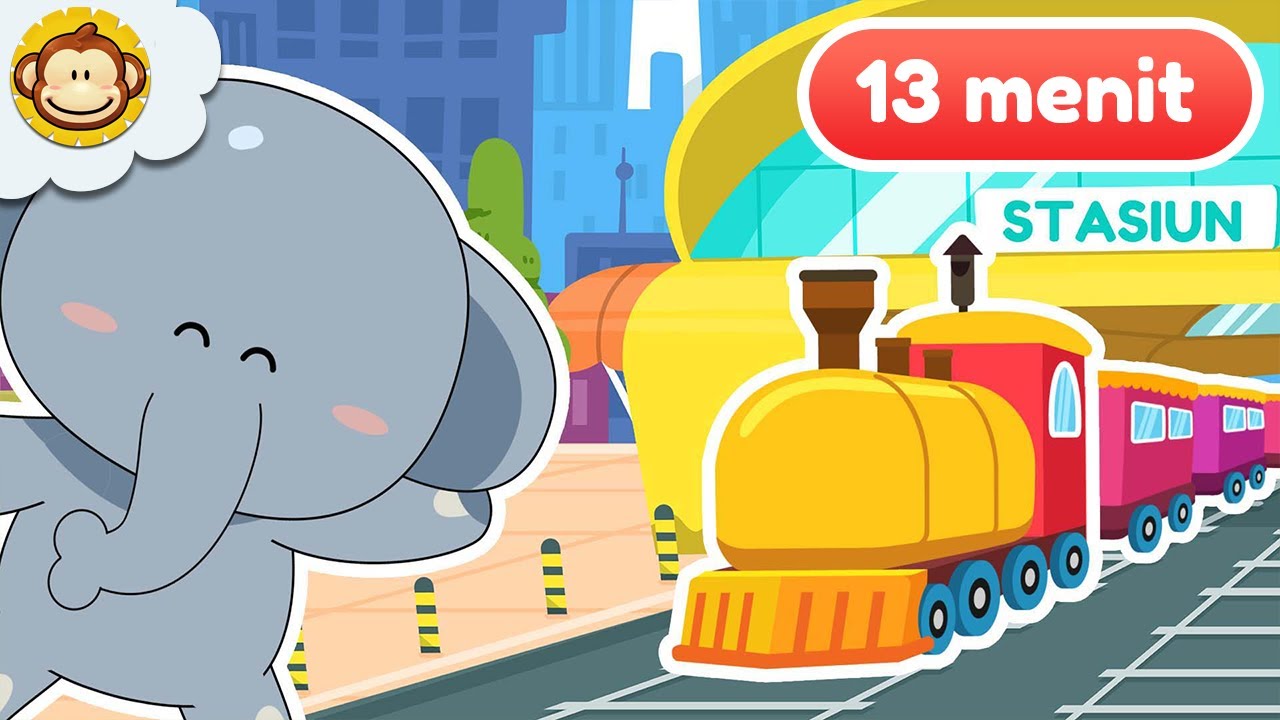 Lagu Anak Anak | BaLiTa | Naik Kereta Api 🚂 dan Lainnya