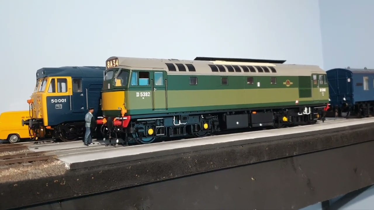 Heljan O Gauge Class 27 test run with Coastal Dcc Sound Decoder