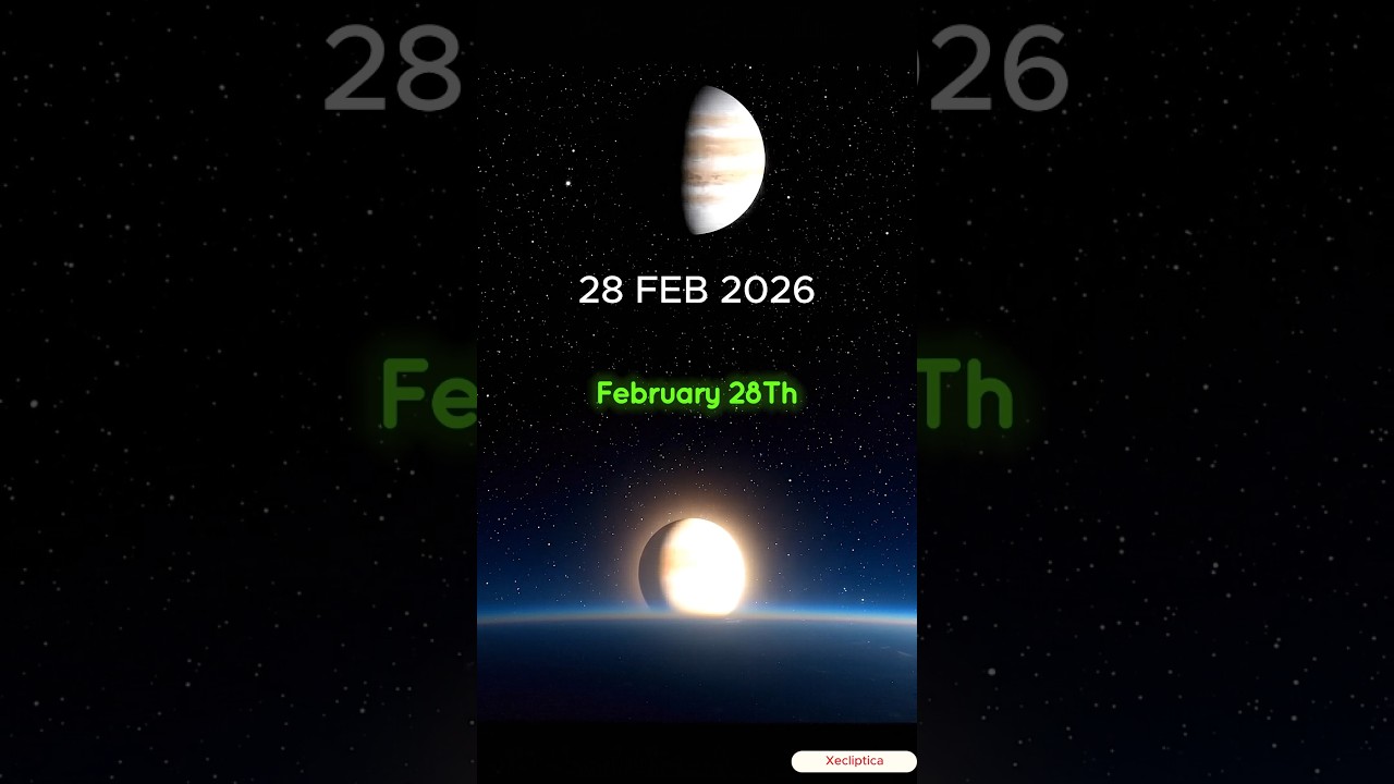 Six Planets Align in a Rare Planetary Parade | February 28 Sky Event  #space #universe