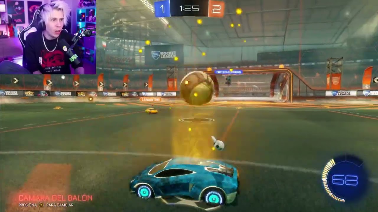 Rubiuz juega rocket keague con xokas el que xoka con todo???