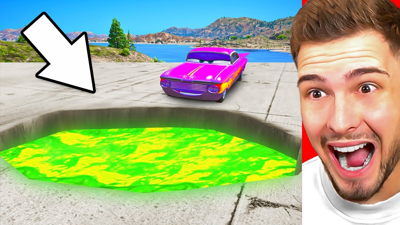 AUTOS vs. SCHLAGLÖCHER CHALLENGE in GTA 5!