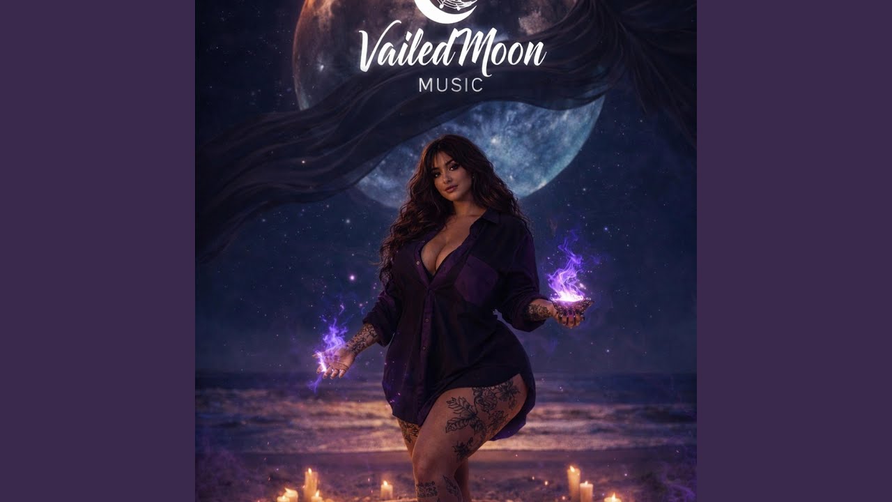 Black veiled moon