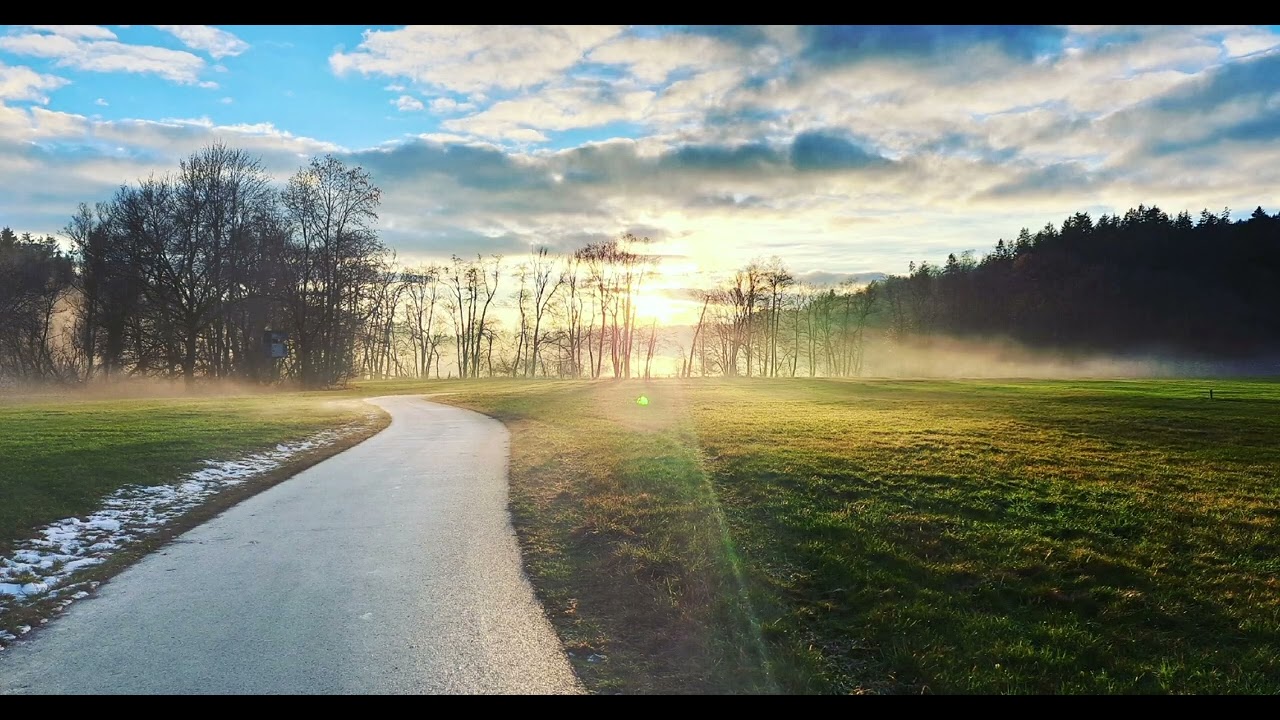 Quiet Path Into the Sunset | 1 Hour Deep Relaxation & Meditation | Rooted Sky