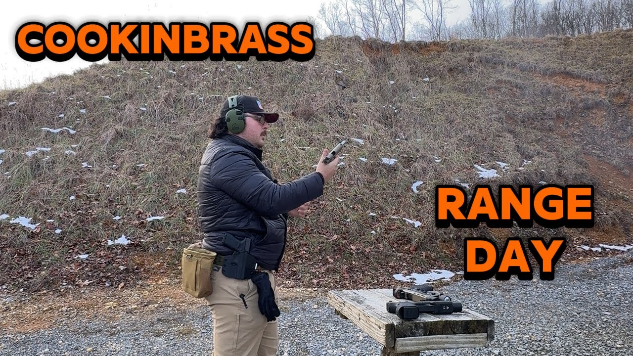Finally Back at the Range 🎯 | Range Day w/ CookinBrass