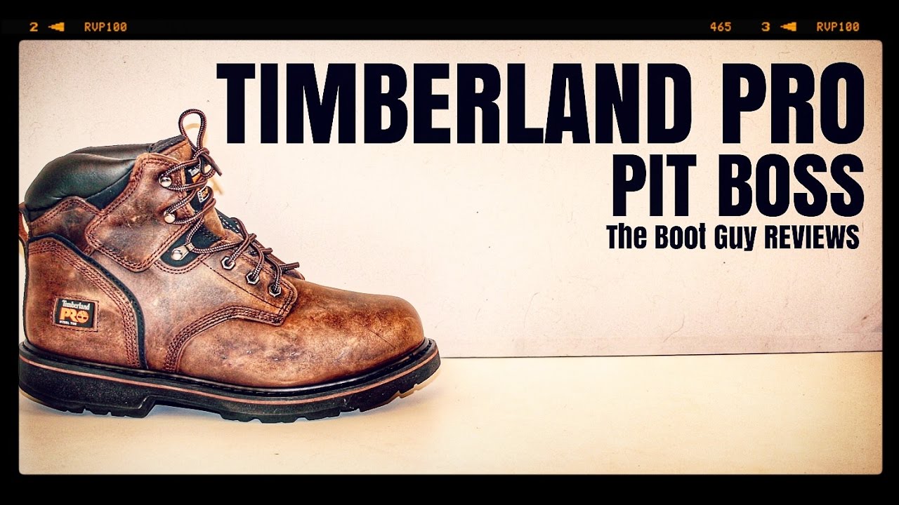 TIMBERLAND PRO PITBOSS [Обзоры Boot Guy]