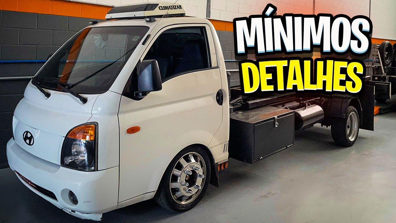 COMEÇAMOS A REFORMA NA HYUNDAI HR E VOU MOSTRAR TUDO QUE VAMOS FAZER NELA | Concept Suspensões 🏁