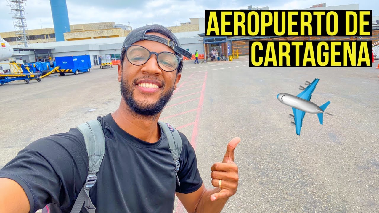 ASI es el AEROPUERTO de CARTAGENA DE INDIAS en COLOMBIA | Aeropuerto Internacional Rafael Nuñez