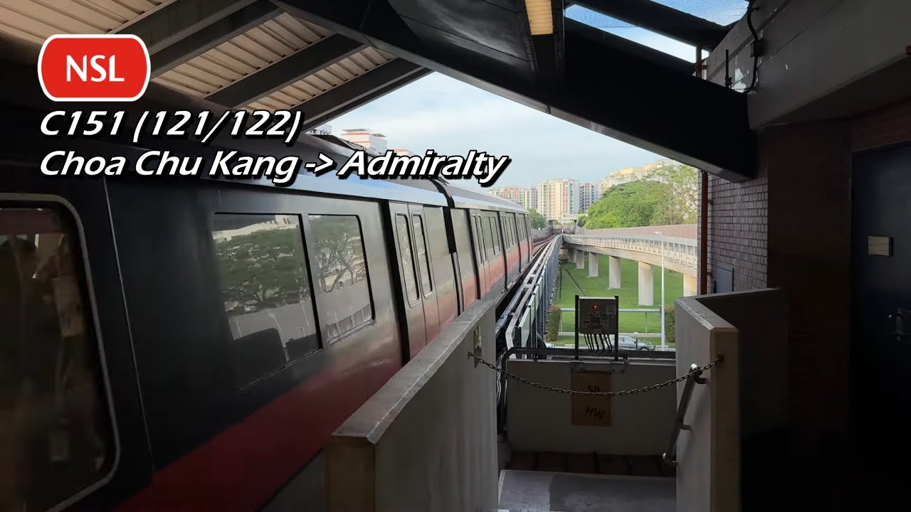 SMRT - KHI C151 (121/122) (Choa Chu Kang » Admiralty)