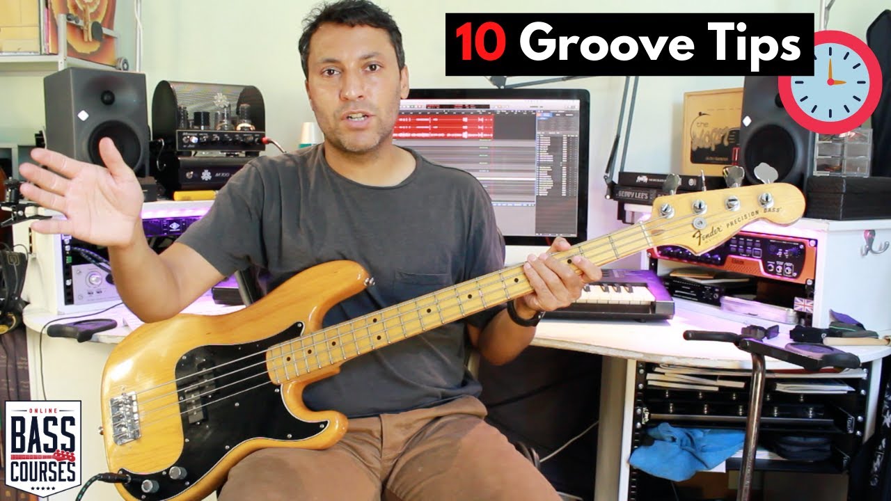10 Ultimate Groove/Feel/Timing Tips For Bass Players