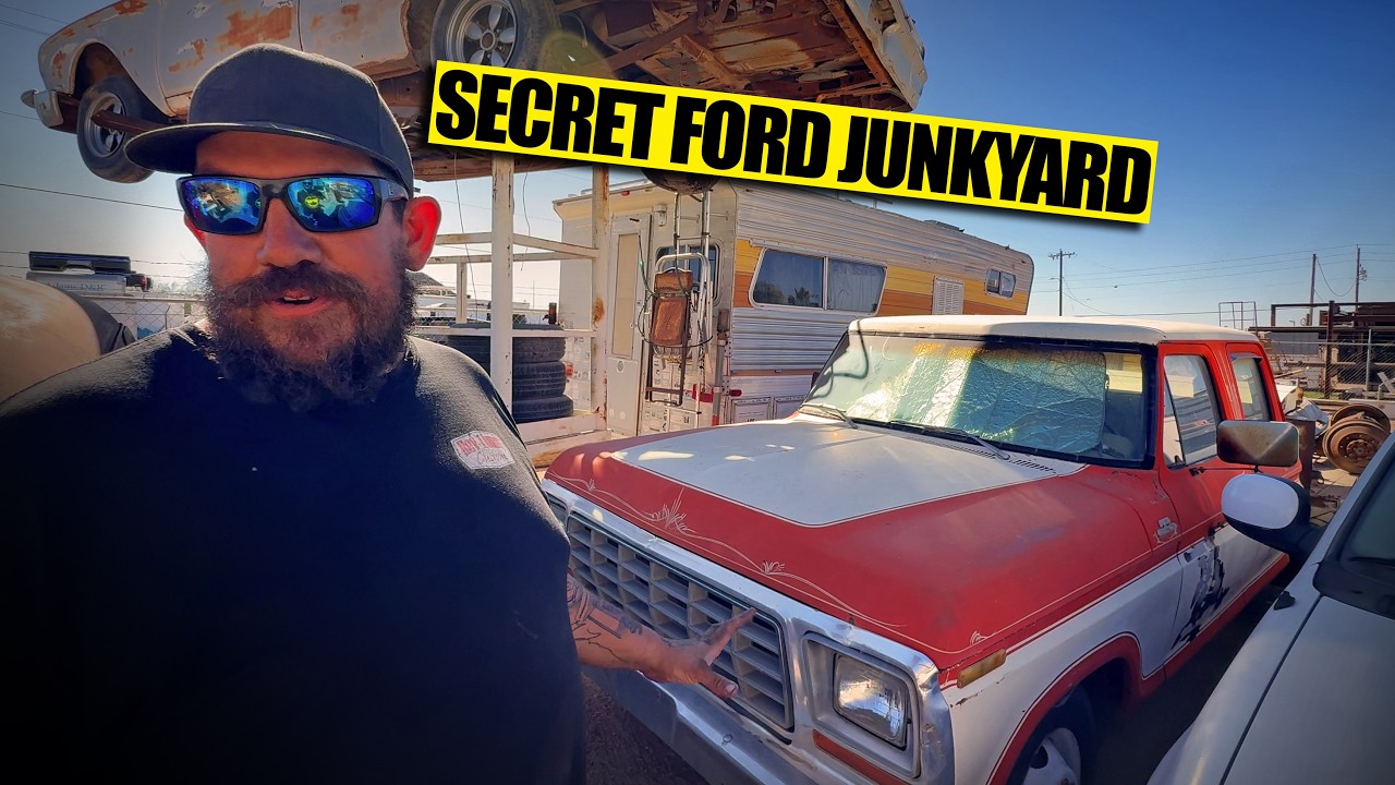 We Found a Hidden Ford Junkyard in Arizona…