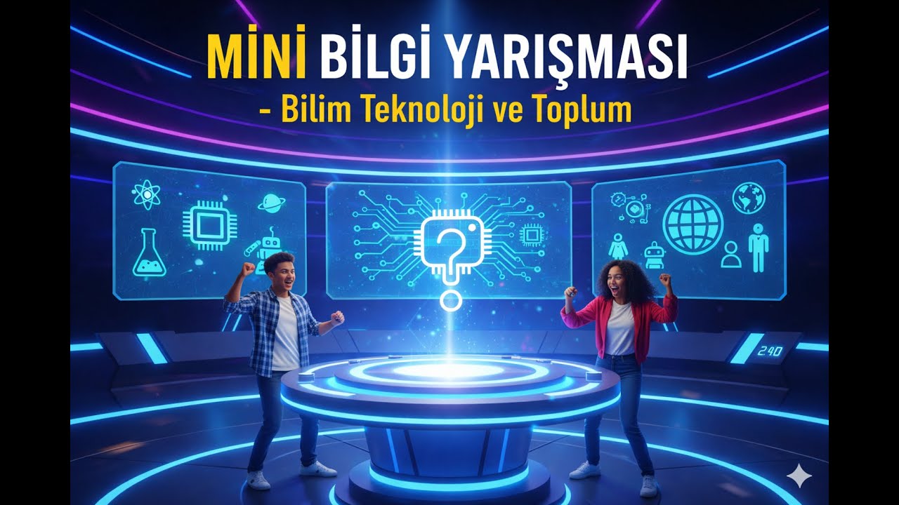 🌍MİNİ BİLGİ YARIŞMASI - Bilim Teknoloji ve Toplum - SOSYAL BİLGİLER