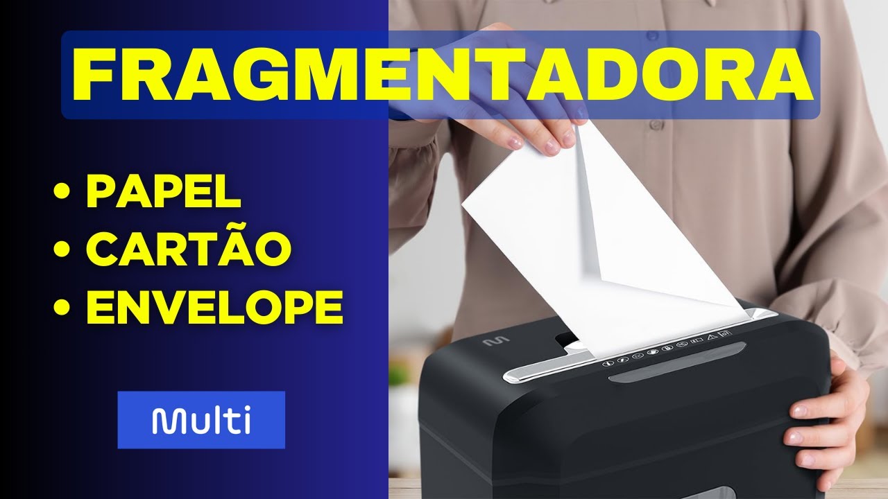 Fragmentadora de Papel Multilaser OF017