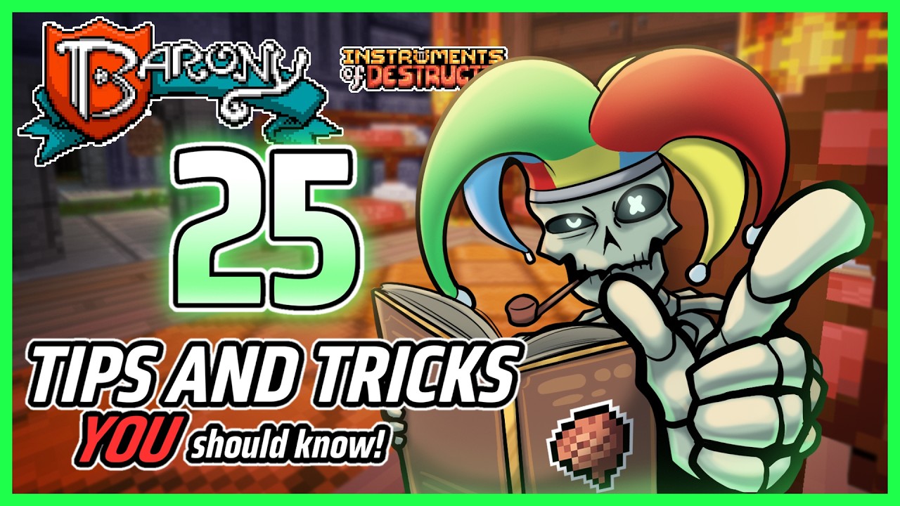 25 Tips and tricks every BARONY player should know! (Revised)