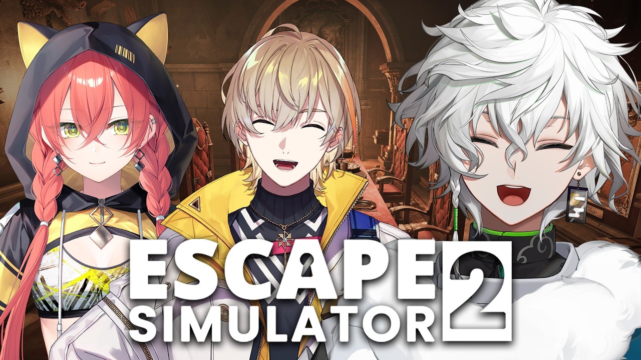 【脱出ルームシミュレーター2】突如呼ばれた地は 脱出【叢雲カゲツ/にじさんじ】