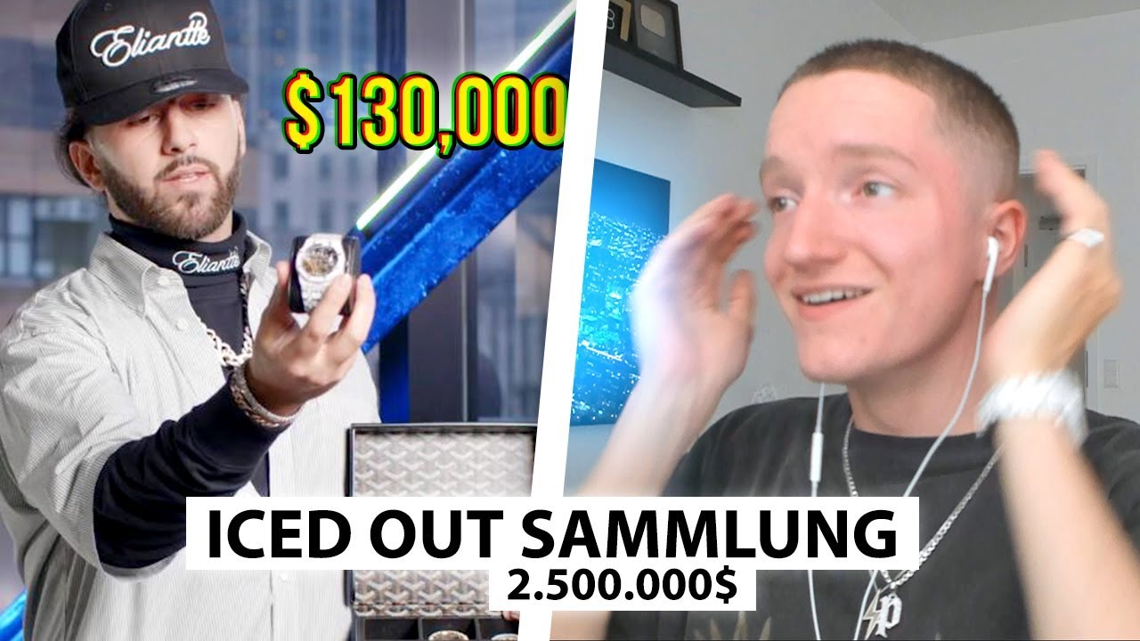 Justin reagiert auf die krasseste Iced Out Sammlung.. | Reaktion