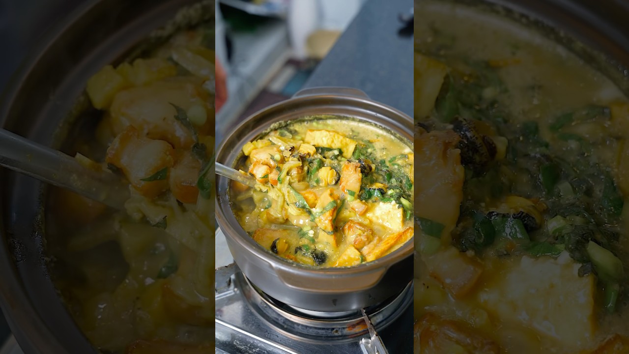 Ốc om chuối đậu - L&ecirc; Anh Nu&ocirc;i #food #leanhnuoi