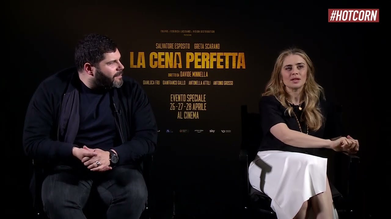 LA CENA PERFETTA | Intervista a Salvatore Esposito e Greta Scarano | HOT CORN