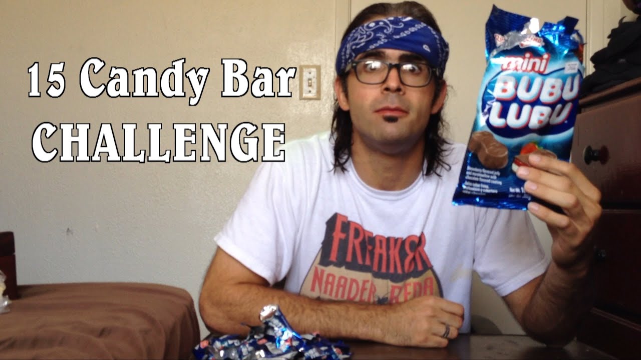 CHALLENGE: 15 Bubu Lubu Candy Bars