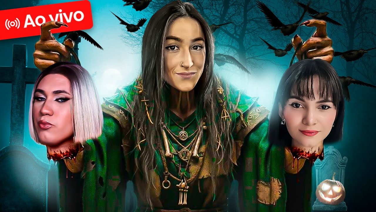 🎃 LIVE DE HALLOWEEN 🎃👻 FREE FIRE + DEVOUR COM ELAS @dannygamerofc @nytrixlives 💀🧡