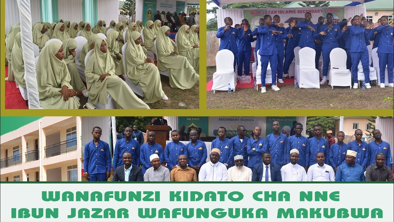 WANAFUNZI KIDATO CHA NNE SHULE YA IBUN JAZAR WATOA YA MOYONI