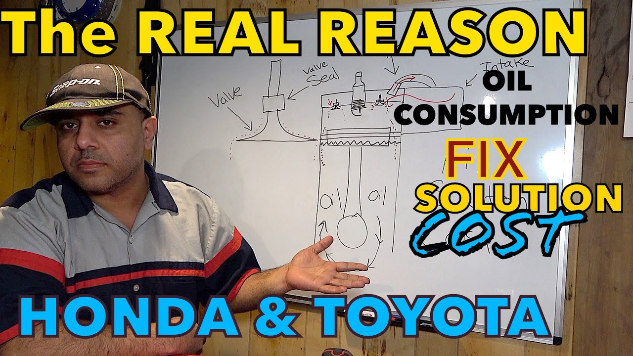 Here's the real reason why the Honda and Toyotas engine Burning oil and the fix is EXPENSIVE