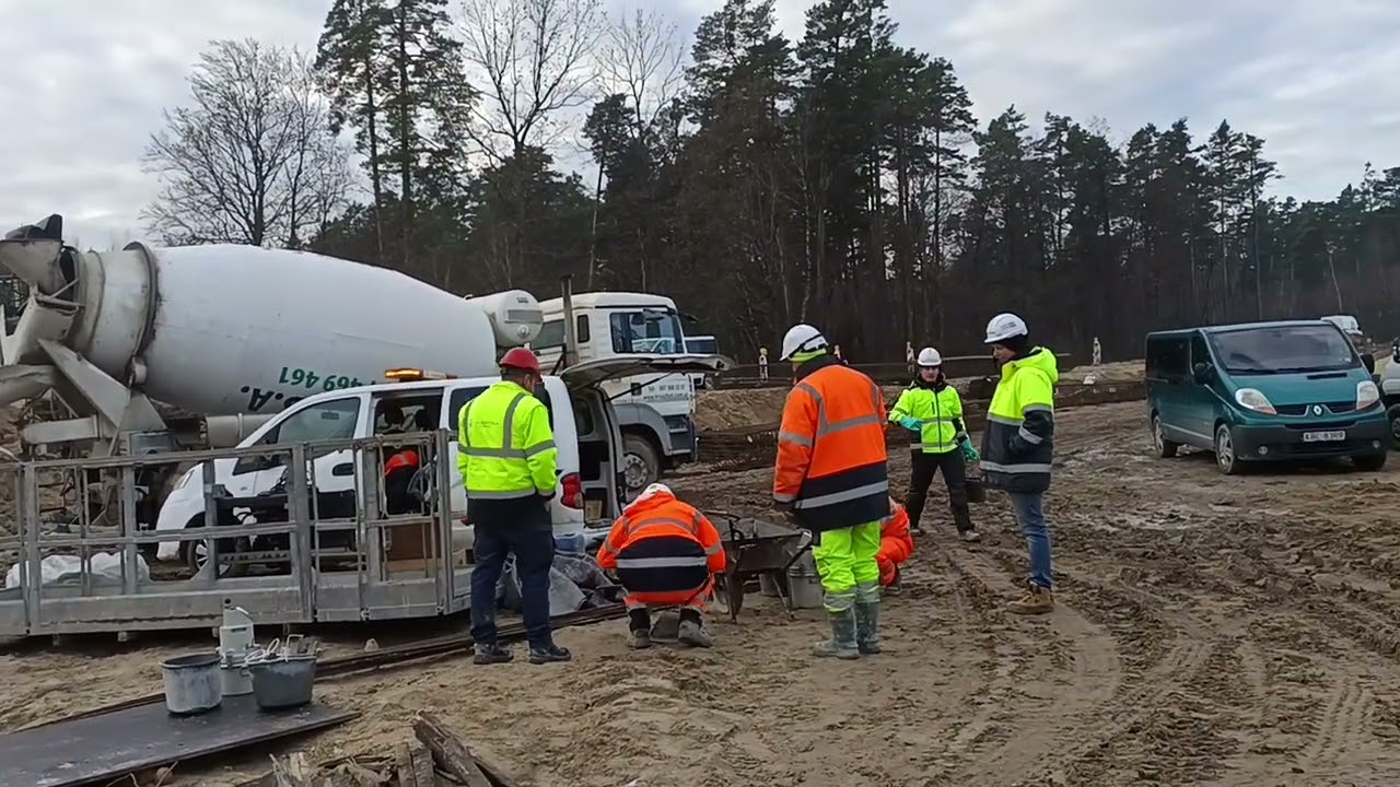PZGd 34   betonowanie IV segmentu trzonu korpusu na podporze P2