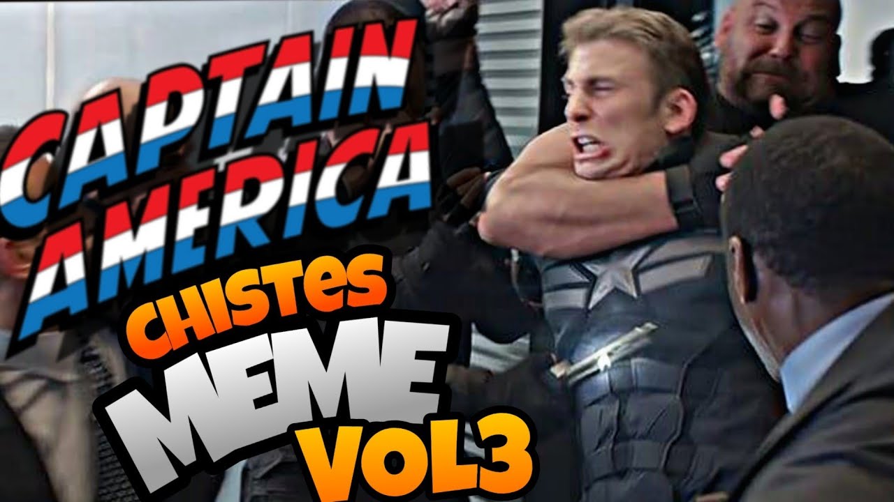 Capitan América MEME contando Chistes VOL III