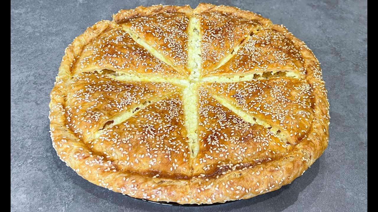 Слоеный Пирог с Творогом и Брынзой / Пирог с Творогом / Выпечка / Layered Pie with Cottage Cheese