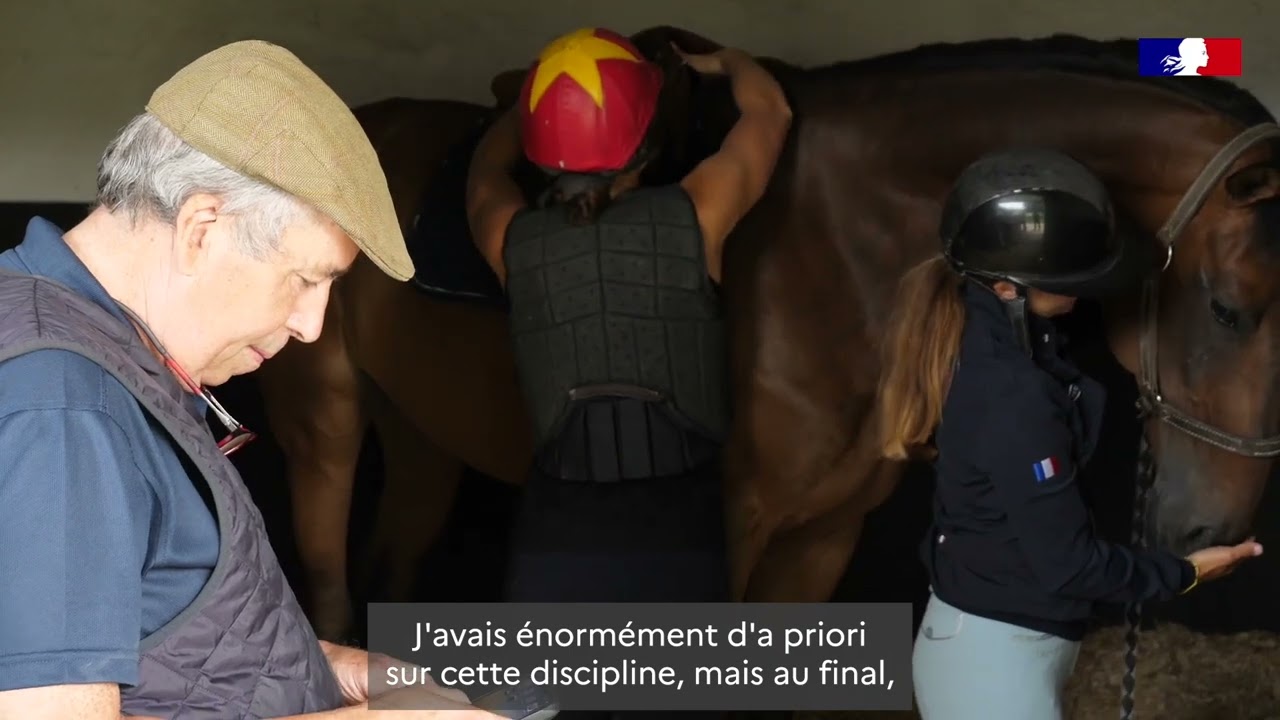 Camille Collet-Vidal, apprentie en formation DESJEPS