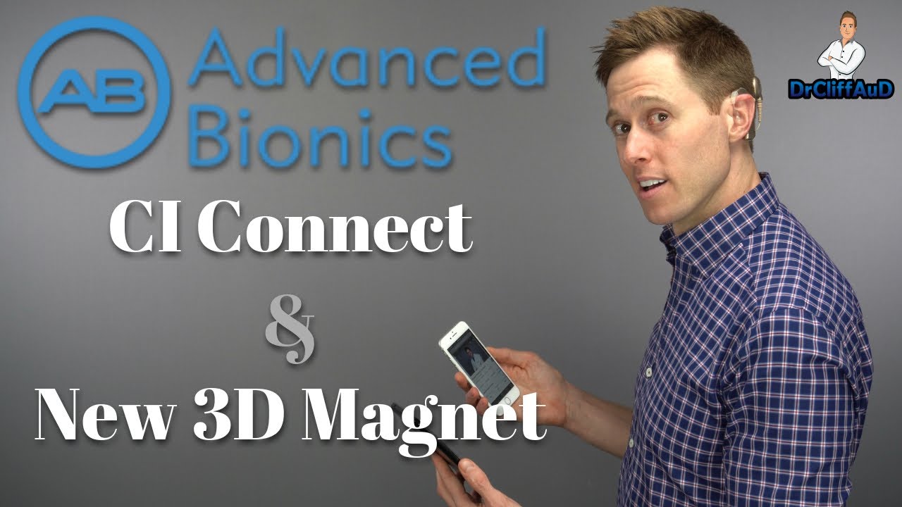 Кохлеарный имплант Advanced Bionics | Новый CI Connect для Bluetooth и 3D-магнита для импланта!