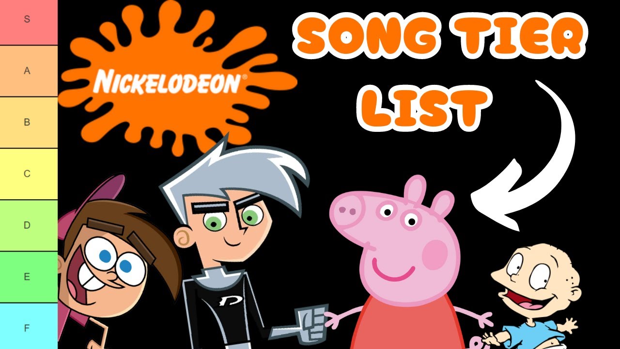THE Nickelodeon Shows Theme Song Tier List